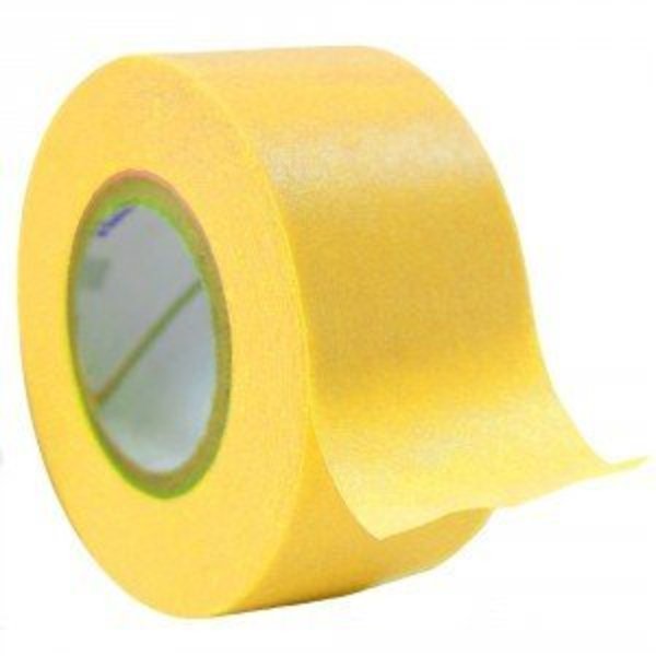 Precision Dynamics Time Tape, 3" Core, 1" Wide, Yellow, 6/cs, 6PK 512606-Y